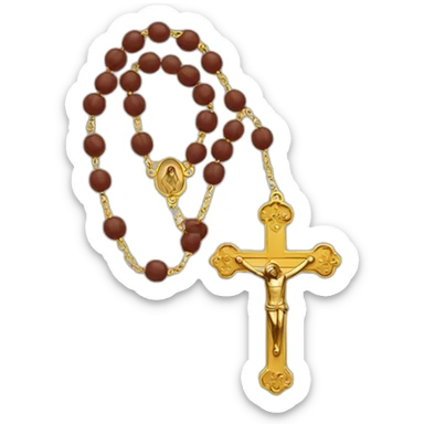 rosary sticker