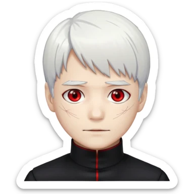 Faça o Ken Kaneki de Tokyo Ghoul sticker