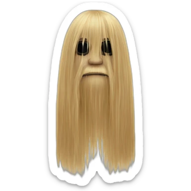 Cousin Itt sticker