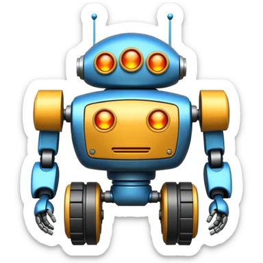 Auto bot symbol sticker