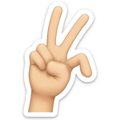 Make a handsign that looks like the hand sign of a domai expansion sticker