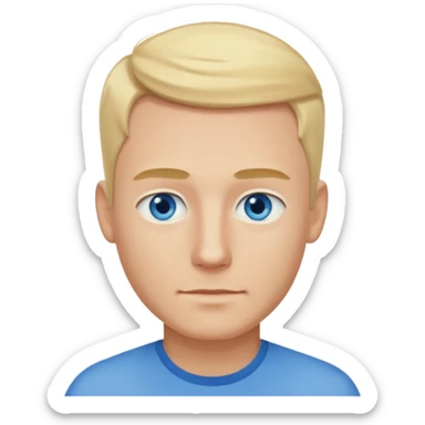 A man who look like hitler without mustache  sticker