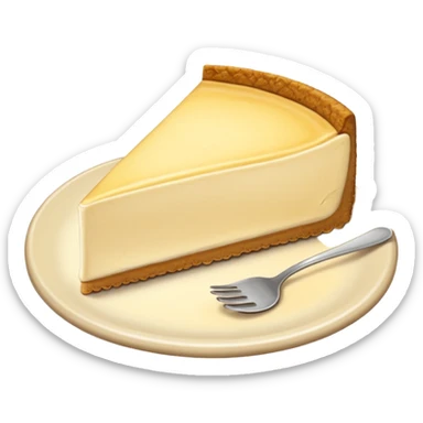 slice of cheesecake sticker