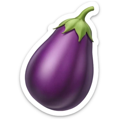 eggplant sticker