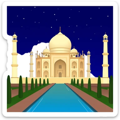 Taj Mahal sticker