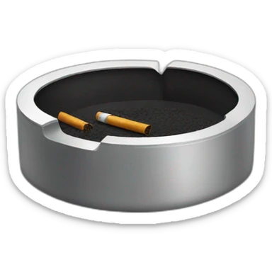 ashtray sticker
