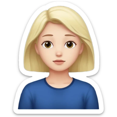 person watching night sky sticker