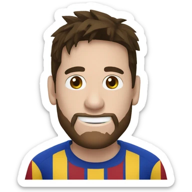 messi tomando yerba mate sticker