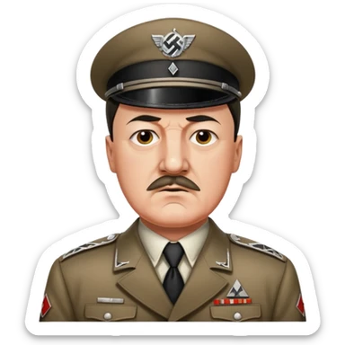 Adolph Hitler nazi sticker