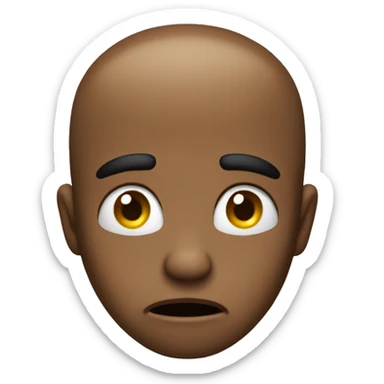 Mad emoji that’s crying  sticker