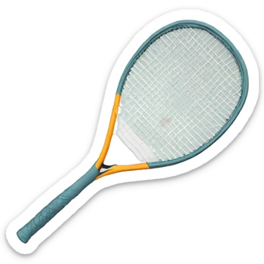 Squash racket  sticker