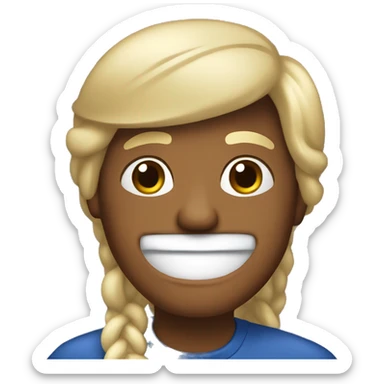 Emoji en representación de República Dominicana  sticker