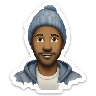 watercolor art sticker