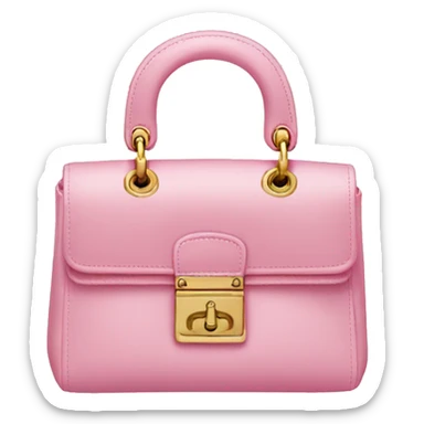 pink dior bag sticker