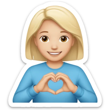 Bestie fingers promise ring  sticker