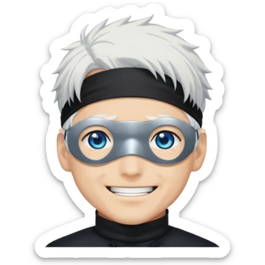 Gojo satoru from anime Jujitsu kisen sticker  sticker