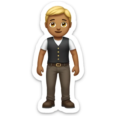 human upper body with horse legs sticker