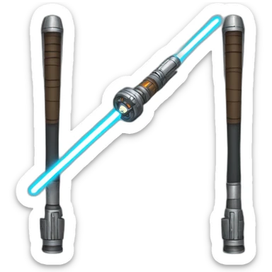lightsaber buddies sticker