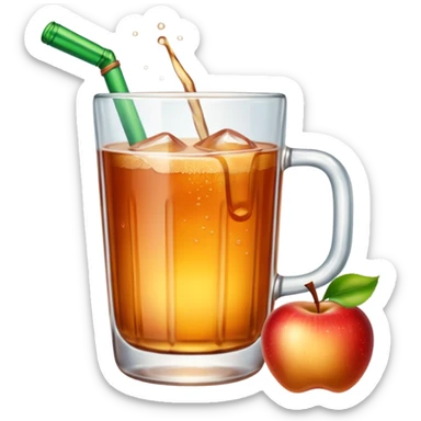 apple cider sticker