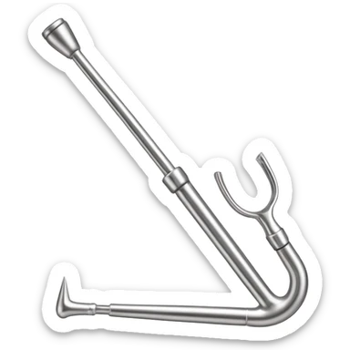 stainless steel hookah tongs  sticker