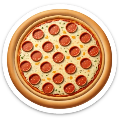 Sausage with Pepperoni pizza sticker
