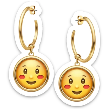 Earring Hoops sticker