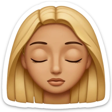 👁️ give me a version of the eye emoji at the begining of this prompt, but the eye is closed
the 4th thing you generated in the most recent generation... yes that is an example of a human face with eyes closed now give me a single eye that is closed as an emoji

 sticker