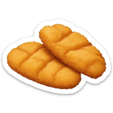 Mcdonalds nugget sticker