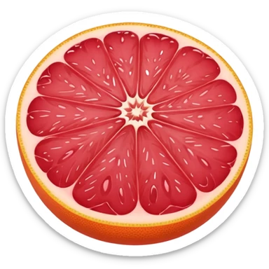 Grapefruit sticker