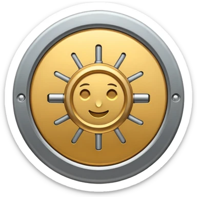 settings icon for site navigation. sticker