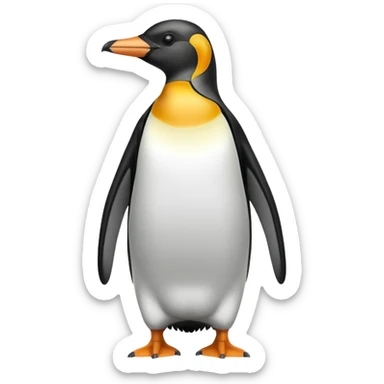 Pengiuns king sticker
