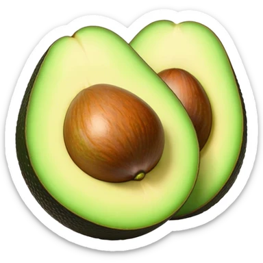 Avocado sticker