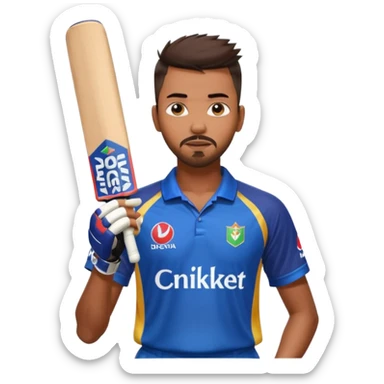Hardik Pandya t20 world cup pose sticker