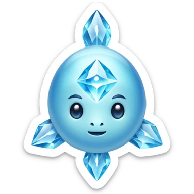 Elemental Aurorus-Amaura-Auroras-Pokémon-Fakémon-creature sticker