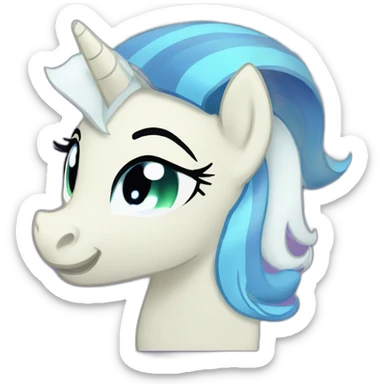 Rarity from my little pony sticker