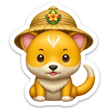 maiale nano vietnamita sticker