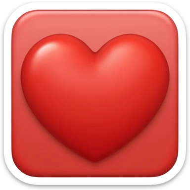 Static heart sticker