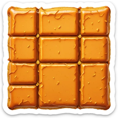 Salted caramel butterfinger  sticker