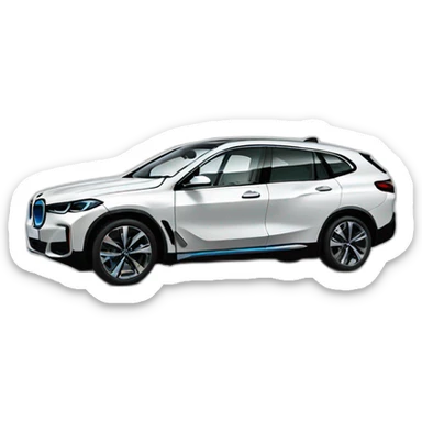 bmw iX sticker