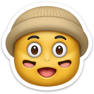 gorro panadero sticker