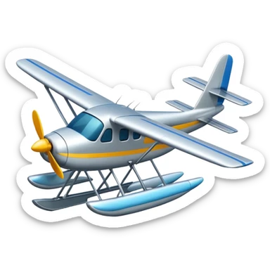 seaplane sticker