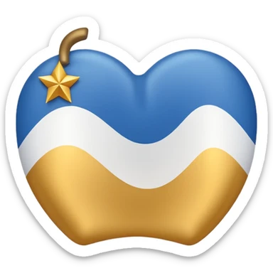 generate a calender page with november 22 written on it, an ios styled icon , background free , blue and gold and white colors sticker