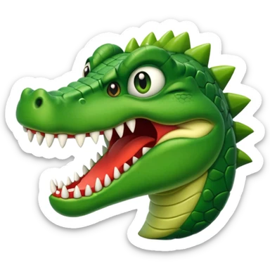 Bombardiro crocodilo  lol sticker