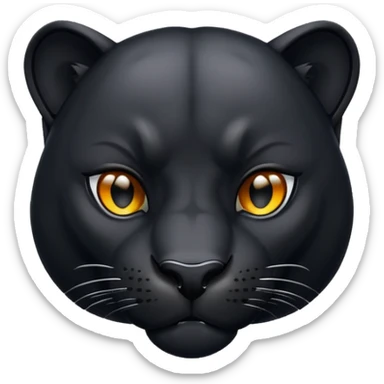 Una pantera sticker