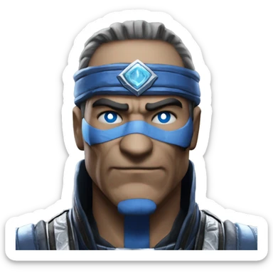 Sub-zero mortal kombat 11 sticker