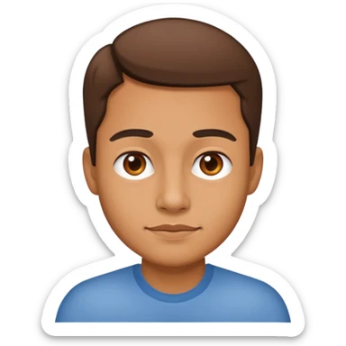 caricature style draw sticker