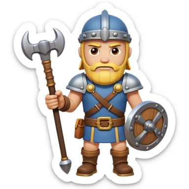 A Mechanic tool In A Clash Of Clans and medival Aesthetic  sticker