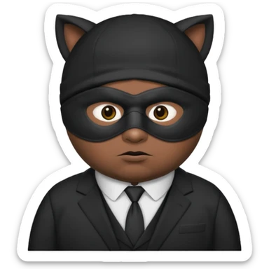 South Park Eric cartman as the coon sticker