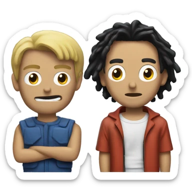 Bill and Ted excellent adventure sticker