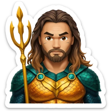 jason momoa aquaman sticker